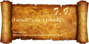 Tarnóczy Ildikó névjegykártya